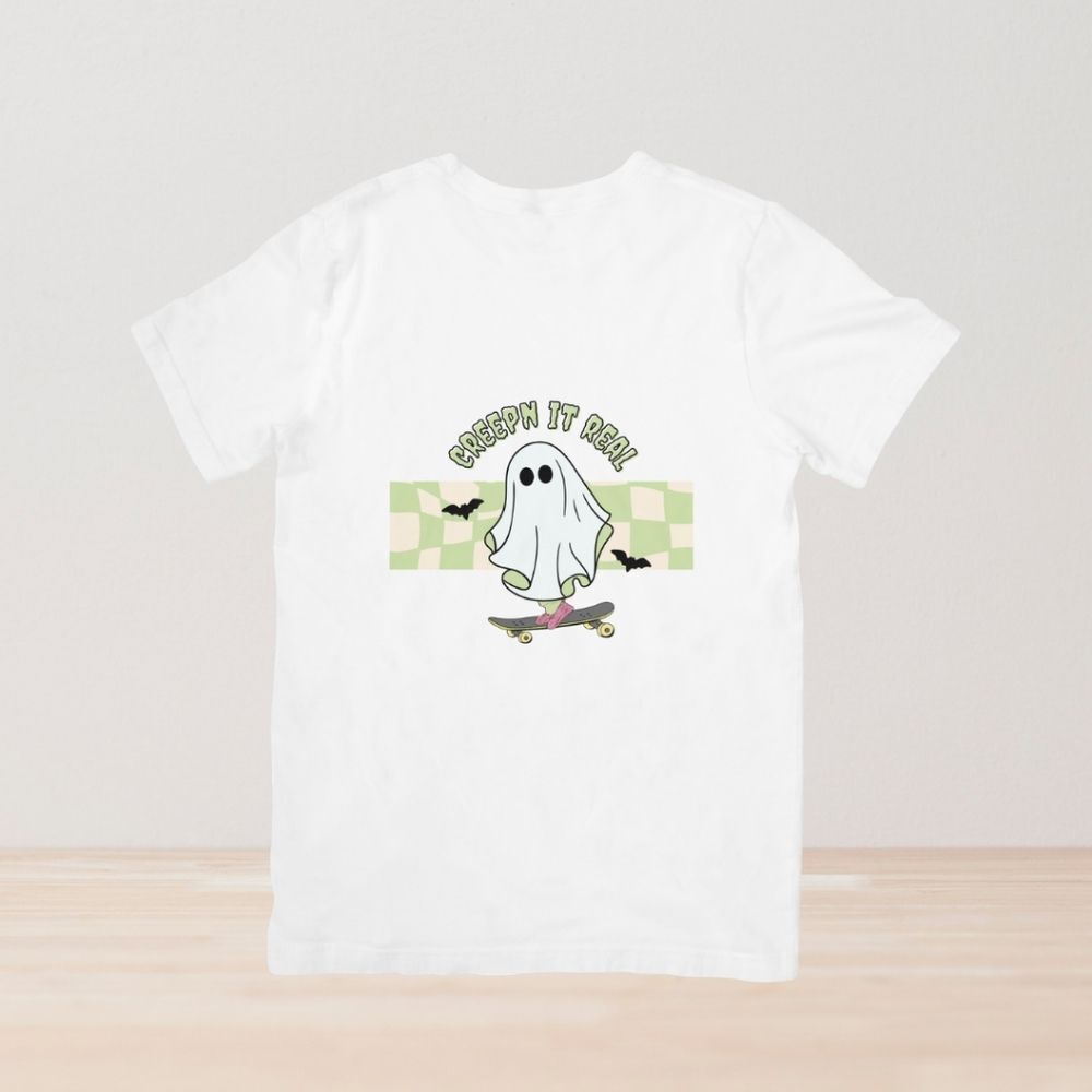 Creepn It Real Halloween Shirt, Retro Halloween Comfort Colors, Vintage Ghost Ha